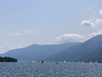 Sailing in Rapperswil (Lake Zürich)